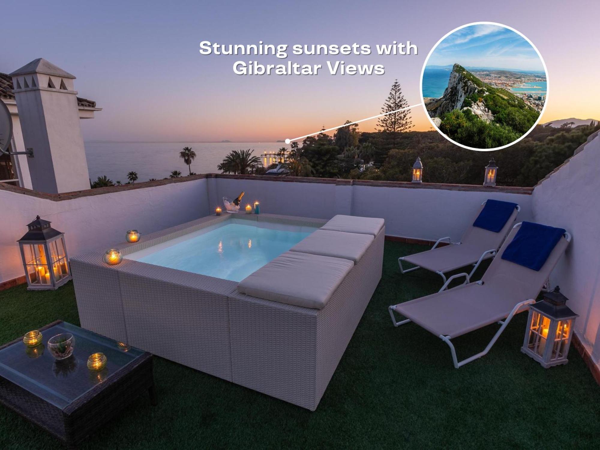 Apartment Vacation Marbella: Beachfront Duplex Penthouse With Sea View & Jacuzzi Marbella